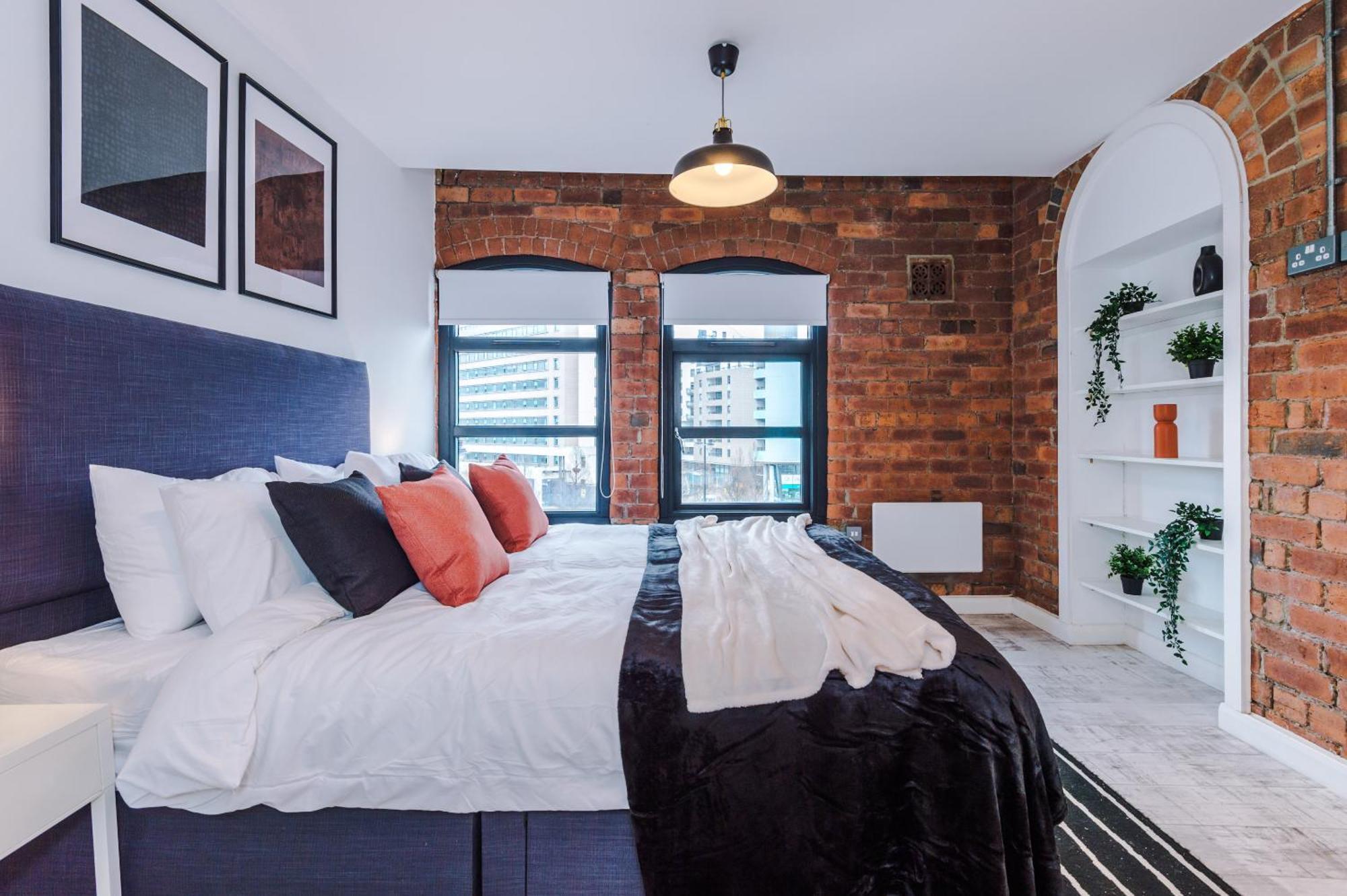 2 King Size Beds In Manhattan Styled Oversize Apartment Лідс Екстер'єр фото