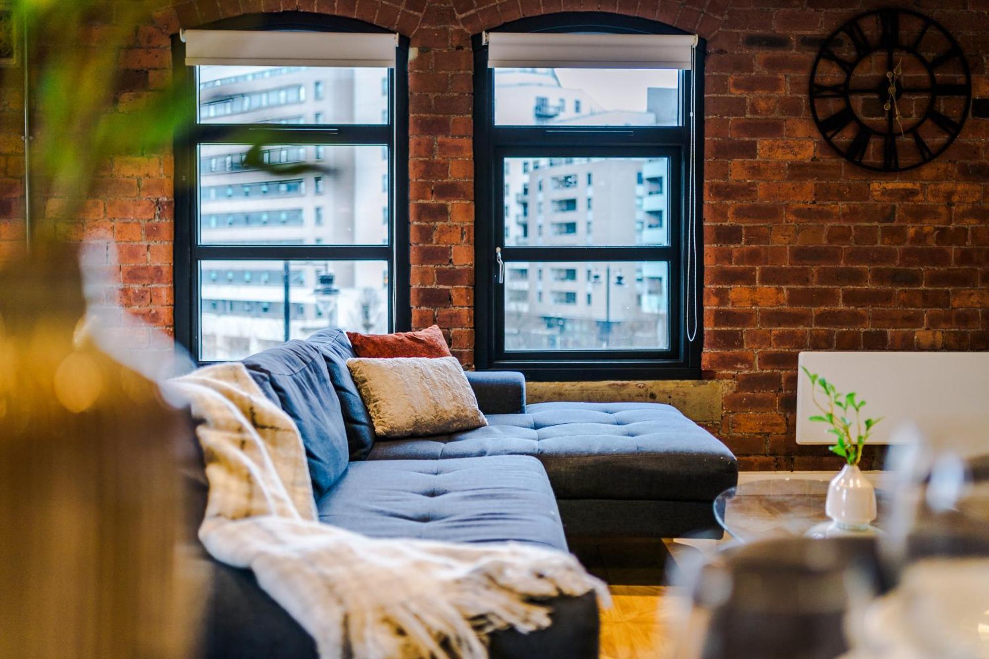 2 King Size Beds In Manhattan Styled Oversize Apartment Лідс Екстер'єр фото